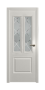 Дверь Velmi 08-603, цвет белая эмаль, остекленная - превью фото 1