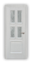 Дверь Velmi 07-801, цвет белый ясень, остекленная - превью фото 1