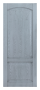 Дверь Neoclassic 819, цвет серая патина, глухая - превью фото 2