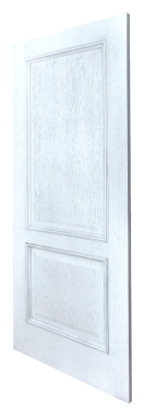 Дверь Velmi 01-709, белая патина с серебром - фото 3