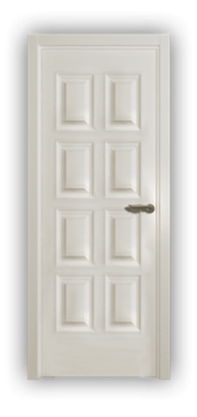 Дверь Velmi 10-102, цвет эмаль ваниль, глухая - фото 1
