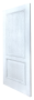 Дверь Velmi 01-709, белая патина с серебром - превью фото 3