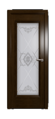 Дверь Velmi 04-146, цвет дуб тон 46, остекленная
