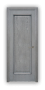 Дверь Velmi 04-109, цвет серая патина, глухая - превью фото 1