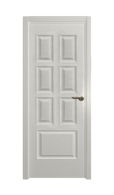 Дверь Velmi 09-603, цвет белая эмаль, глухая