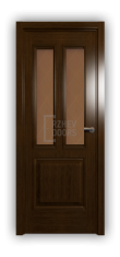 Дверь Velmi 08-146, цвет дуб тон 46, остекленная