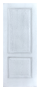 Дверь Velmi 01-709, белая патина с серебром - превью фото 2