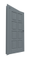 Дверь Grid1 G1-7040 - превью фото 2