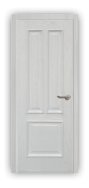 Дверь Velmi 08-801, цвет белый ясень, глухая - фото 1