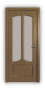 Дверь Classic 622, цвет дуб тон 44, остекленная - превью фото 1