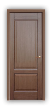 Дверь Neoclassic 838, цвет орех, глухая - фото 1