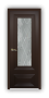 Дверь Lusso 01-604, цвет шоколад, остекленная - превью фото 1