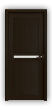 Дверь Quadro 2732, цвет венге - фото 1