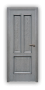Дверь Velmi 08-109, цвет серая патина, глухая - превью фото 1