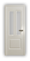 Дверь Velmi 08-102, цвет эмаль ваниль, остекленная - превью фото 1