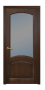 Дверь Neoclassic 824, дуб коньячный, остекленная - превью фото 1