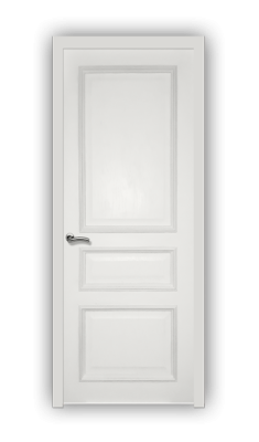 Дверь Velmi 02-603, цвет белая эмаль, глухая