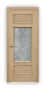 Дверь Velmi 03-105, цвет БЕЖ, остекленная - превью фото 1