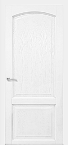 Дверь Neoclassic 810, цвет патина серебро, глухая - фото 1