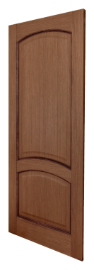 Дверь Neoclassic 828, цвет орех, глухая - фото 3