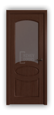 Дверь Classic 700, цвет макоре, остекленная