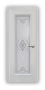 Дверь Velmi 04-801, цвет белый ясень, остекленная - превью фото 1