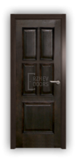 Дверь Velmi 07-123, цвет дуб черный, глухая