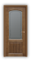 Дверь Neoclassic 812, цвет дуб тон 43, остекленная - превью фото 1