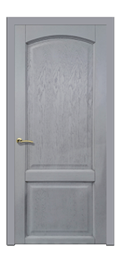 Дверь Neoclassic 819, цвет серая патина, глухая - фото 1