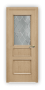 Дверь Velmi 02-105, цвет БЕЖ, остекленная - превью фото 1