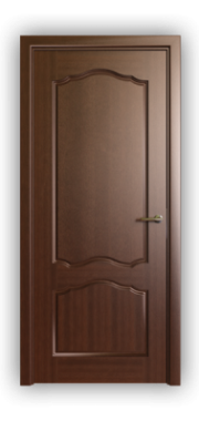 Дверь Classic 113, цвет макоре, глухая - фото 1