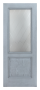 Дверь Velmi 01-109, цвет серая патина, остекленная - превью фото 2