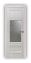 Дверь Velmi 03-801, цвет белый ясень, остекленная - превью фото 1