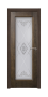 Дверь Velmi 04-144, цвет дуб тон 44, остекленная - превью фото 1
