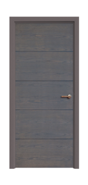 Дверь Scandi 069, цвет серый бейц, глухая - фото 1