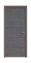 Дверь Scandi 069, цвет серый бейц, глухая - превью фото 1