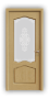 Дверь Classic 110, цвет дуб светлый, остекленная - превью фото 1