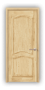 Дверь из массива сосны ECO 4230, без покрытия, глухая - превью фото 1