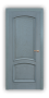 Дверь Elegance 01, цвет серая патина, глухая - превью фото 1